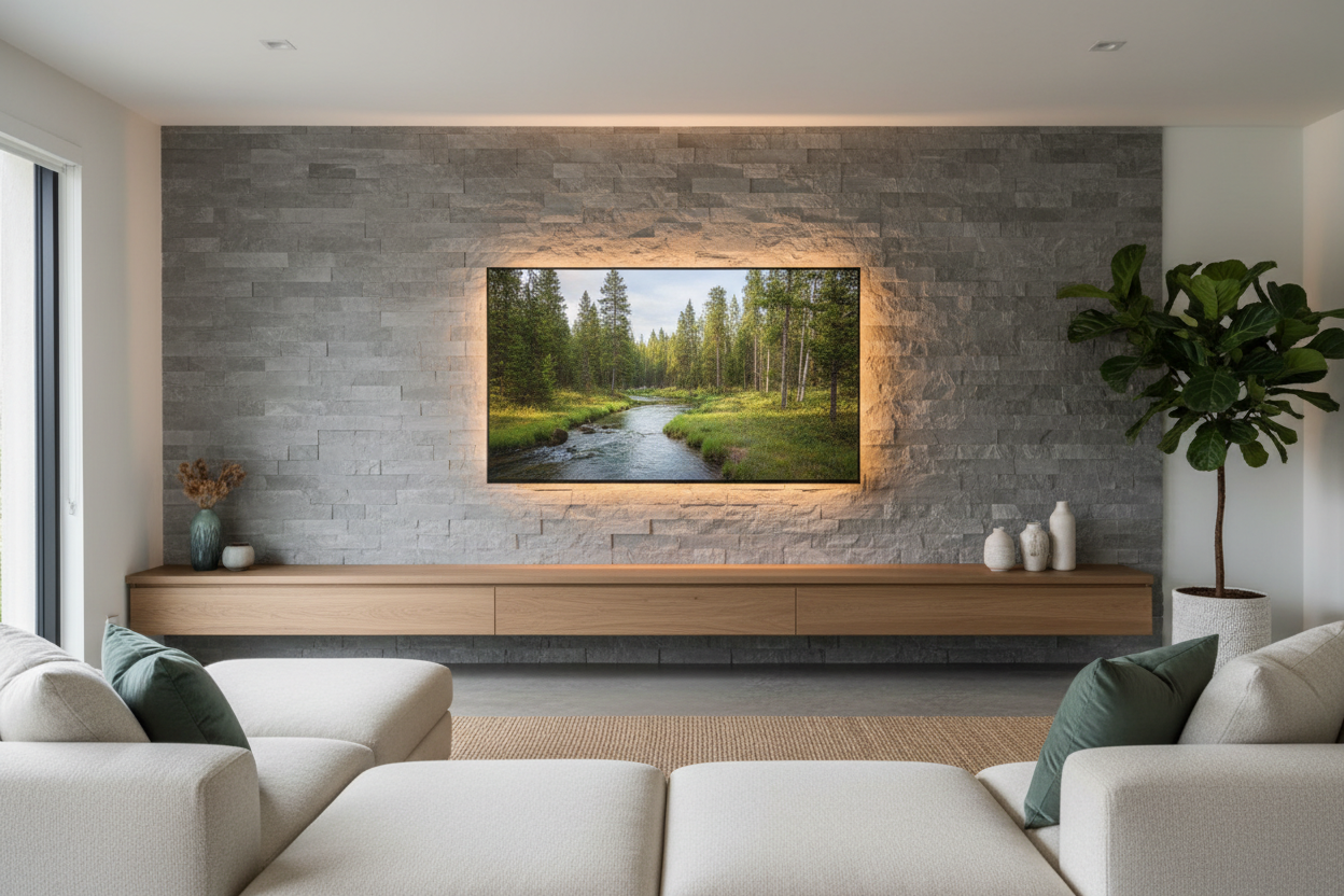 Deluxe TV Mounting Finished Installation