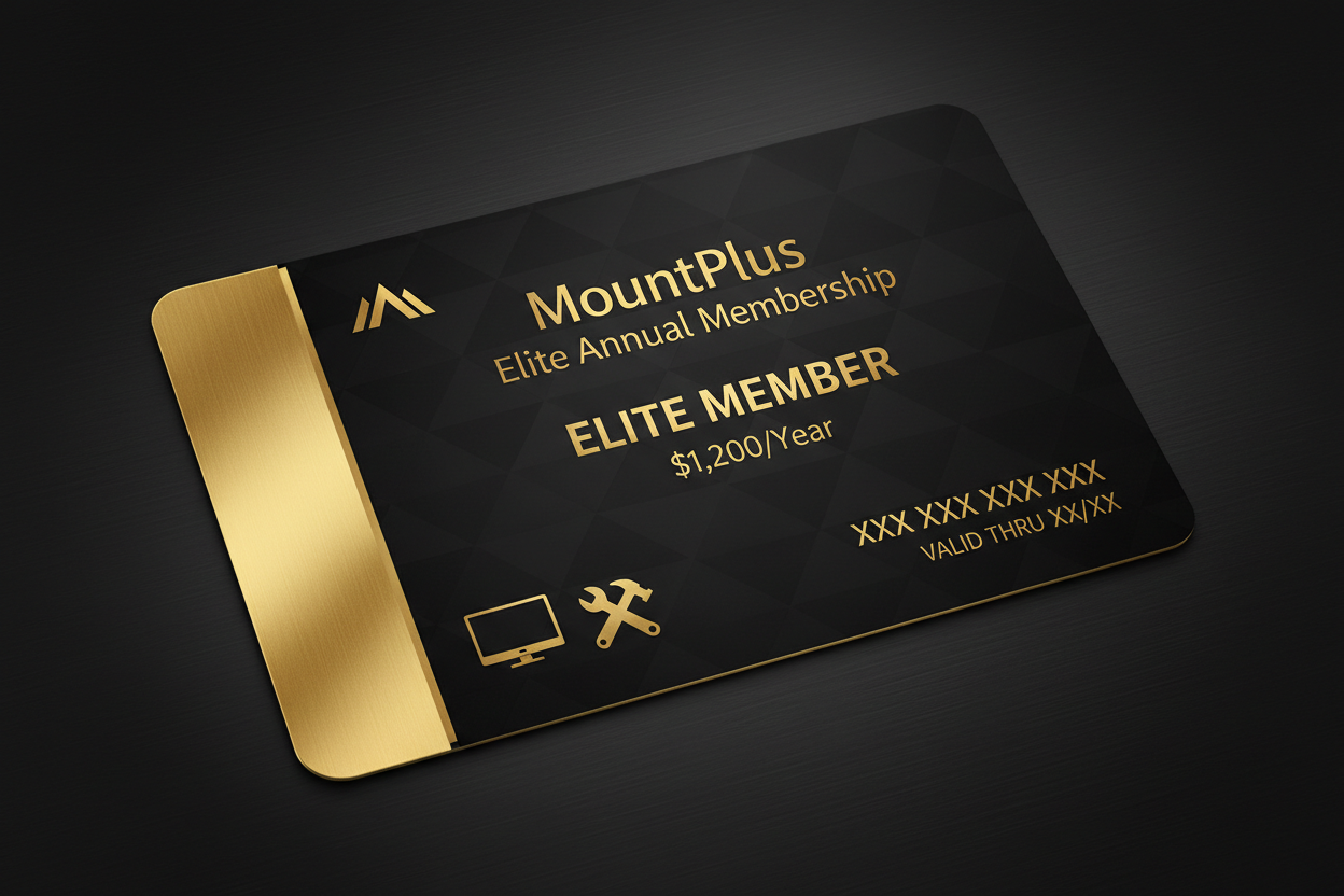 MountPlus Elite Membership Card