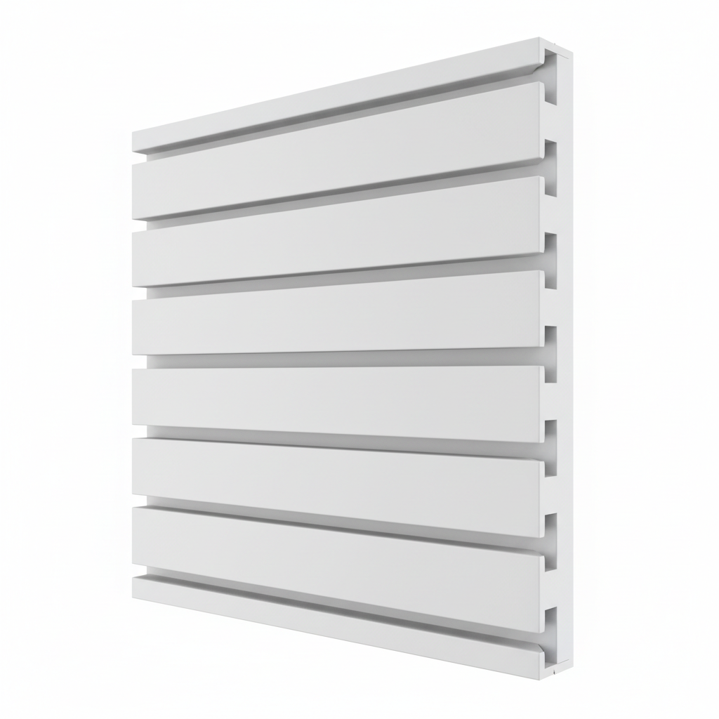 Slotted Panel Angled View